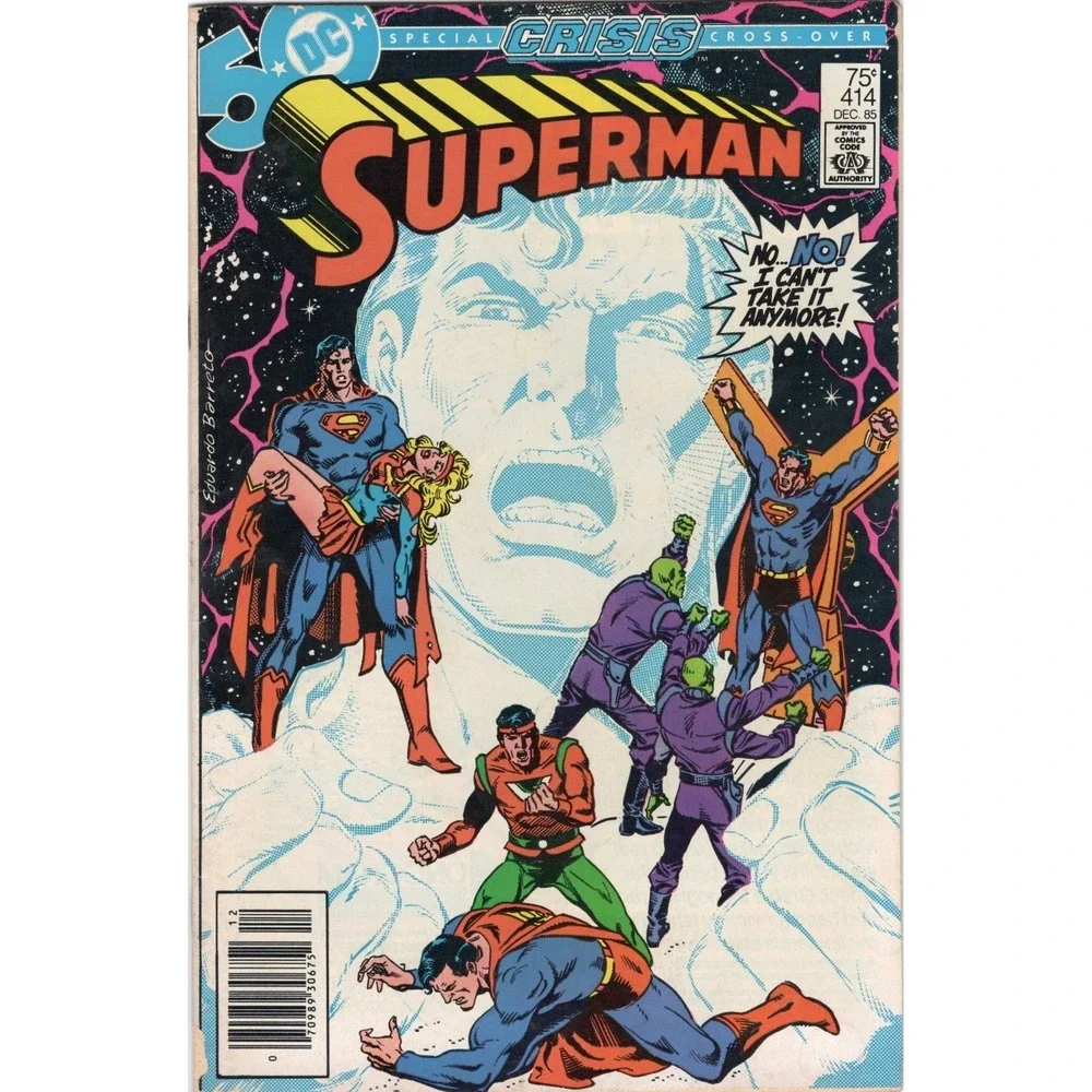 DC Superman # 414 December 1985 7.0